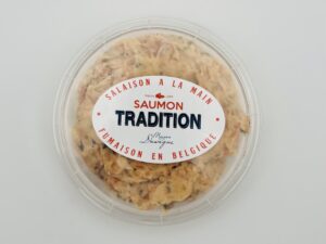 Rillette de Saumon fumé mi cuit (+/- 200g)