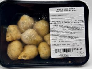 Accras de morue (+-150g)